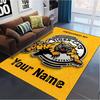 Name Custom Hamilton Tiger-Cats Carpet Rug for Living Room Bedroom Home Sofa Decoration,Kids Play Non-slip Floor Mat