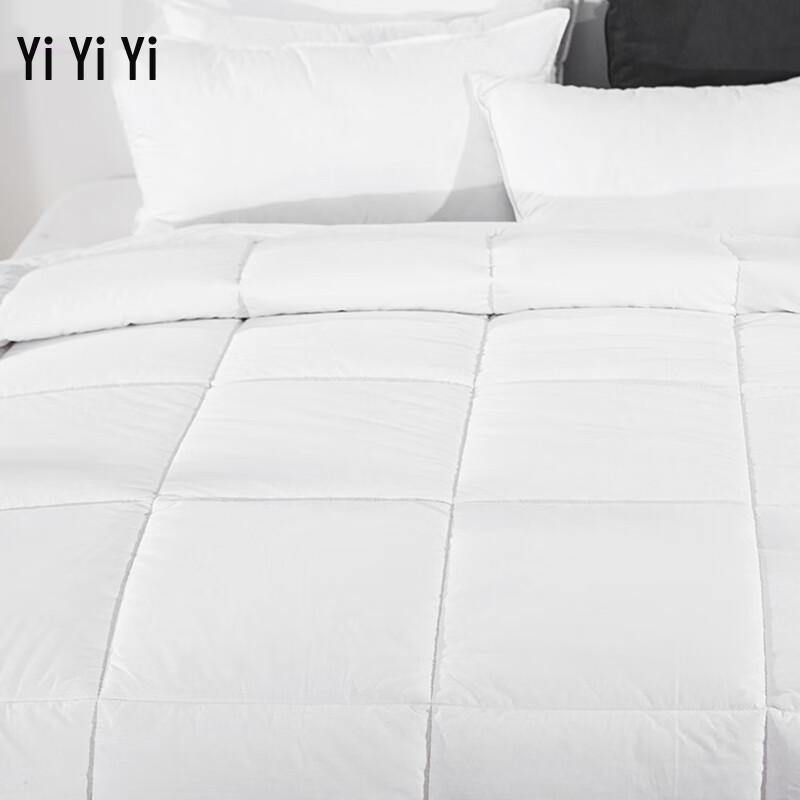 Yiyiai Ganzjahresdecke 100% Baumwollbezug Polyesterfaserfüllung