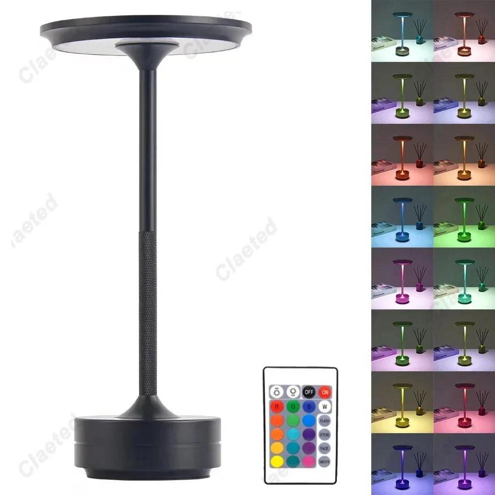 TrendyHome Nordic Rechargeable Table Lamp Touch Led Lamp Coffee Table Decor Bedroom Decoration For Study Bedside Cute Desk Light