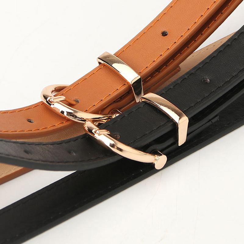Leather Female Belt Strap Black Brown Green Women Belts Ladies Dress Belt Girls