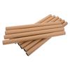 10 Peças Tubo de Envio de Papel Kraft Marrom Suporte para Cartaz Tubos de Papelão Para Embalagem Obras de Arte Gráficos Mapas Desenho Armazenamento