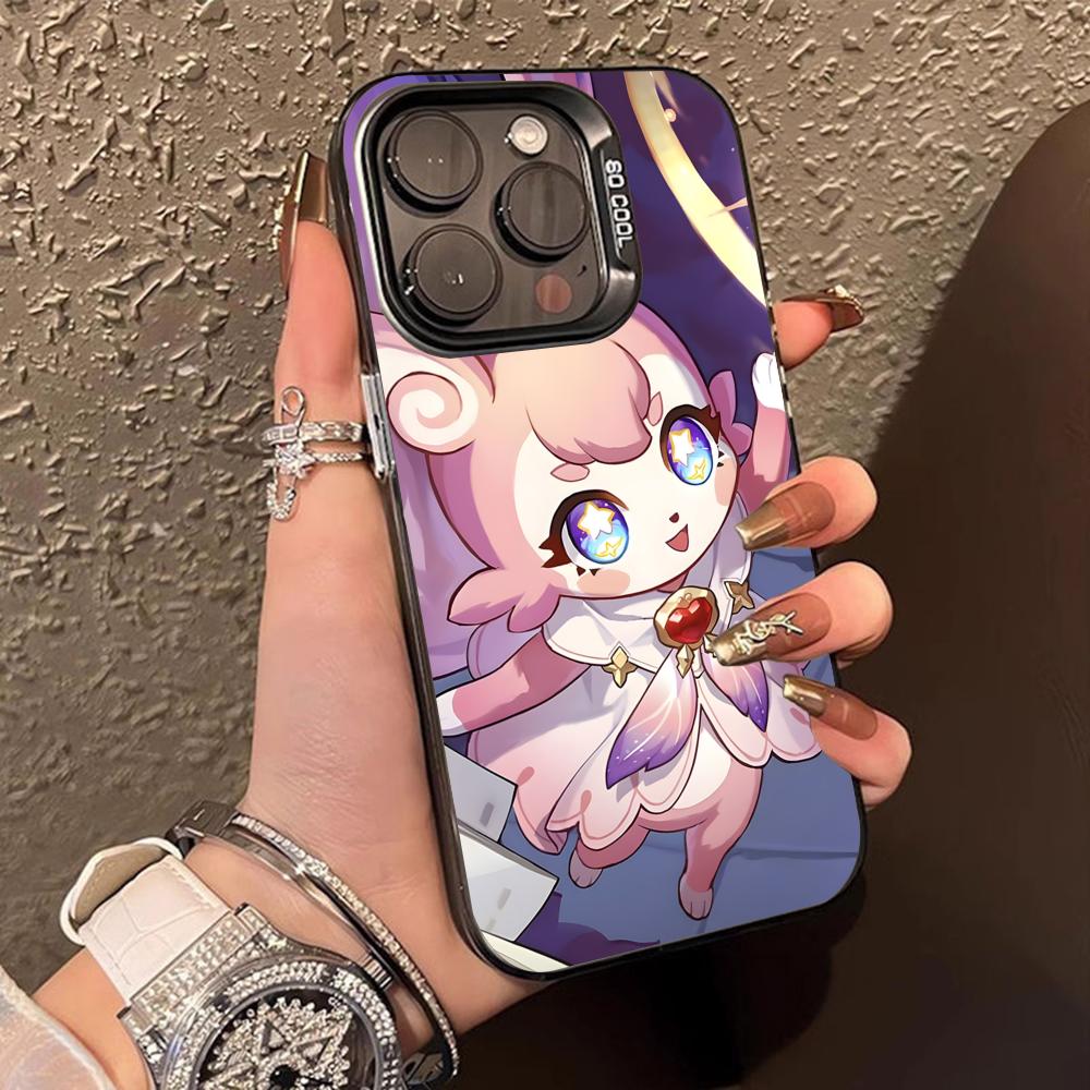 HSR Mem Translucent Mobile Phone Case for iPhone 17 16 15 14 13 12 11 X XR XS Air Pro Max Plus Colorful Cover
