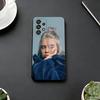 B-Billie lovely Eilish Phone Case Black Silicone Soft For Samsung S25,S24,S21,S22,S23,S30,Ultra,S20,Plus,Fe,Lite