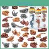 Detailed Mini Dinosaur Skull Display Set Perfect For Kids And Educational Purposes