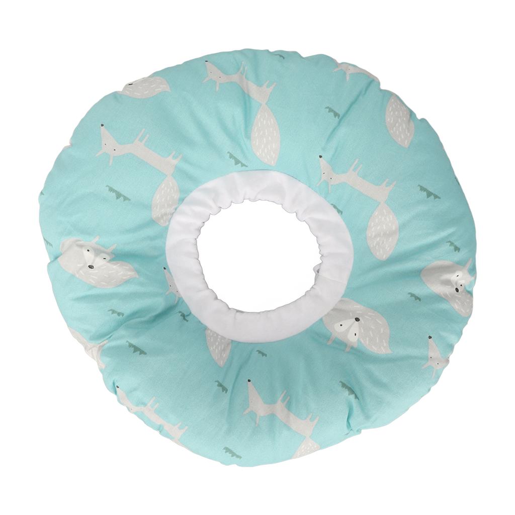 Ear Piercing Pillow Cartoon Animal Pattern Inflammation Pressure Sore Relief Ear Guard Pillow 12.6 Inch