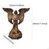 Angel Statue Resin Figurine Artwork Birthday Gift Tabletop Ornament Sculpture for Desk Fireplace