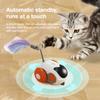 Electric Pet Car Toy Remote Control Sports Self Entertainment Toy for Cats Dogs Interactive Playing Kitten Training Pet Supplies