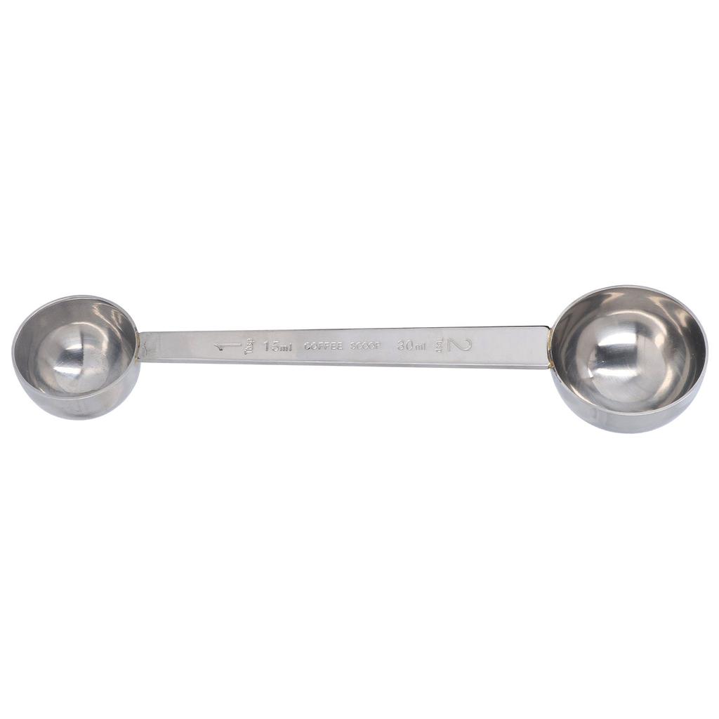 15ML 30ML Double Head Measuring Spoon Stainless Steel Scoop with Scales Home Kitchen Accessory