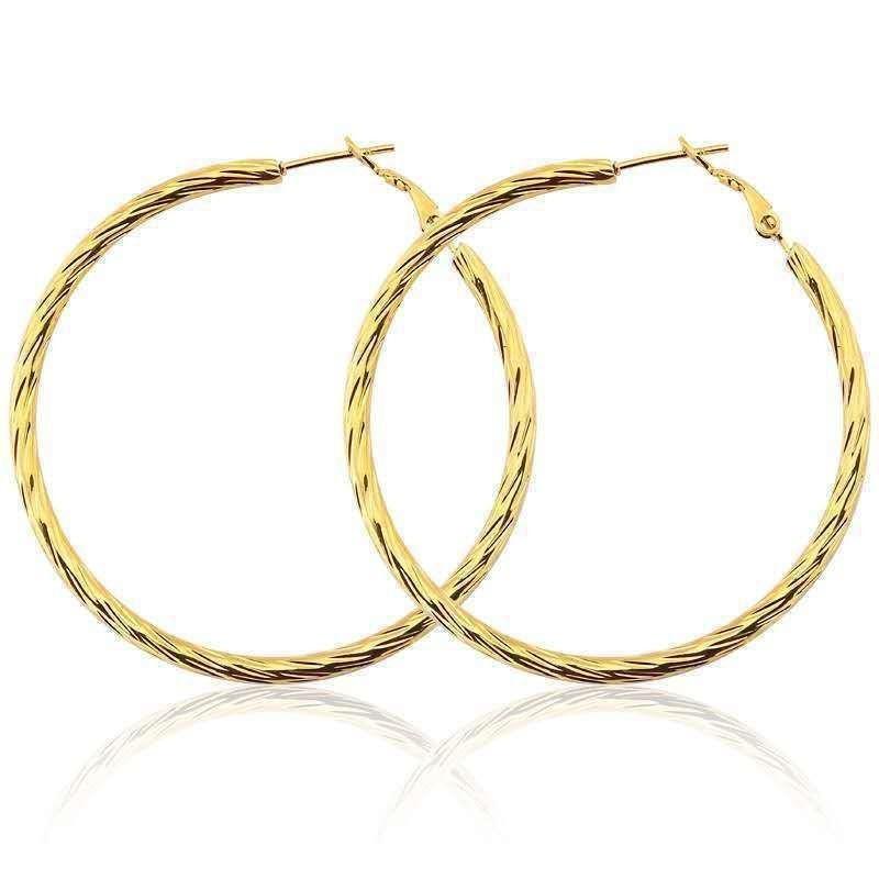 Exaggerated Personality Large Circle Earrings Popular Banquet Earrings Earrings