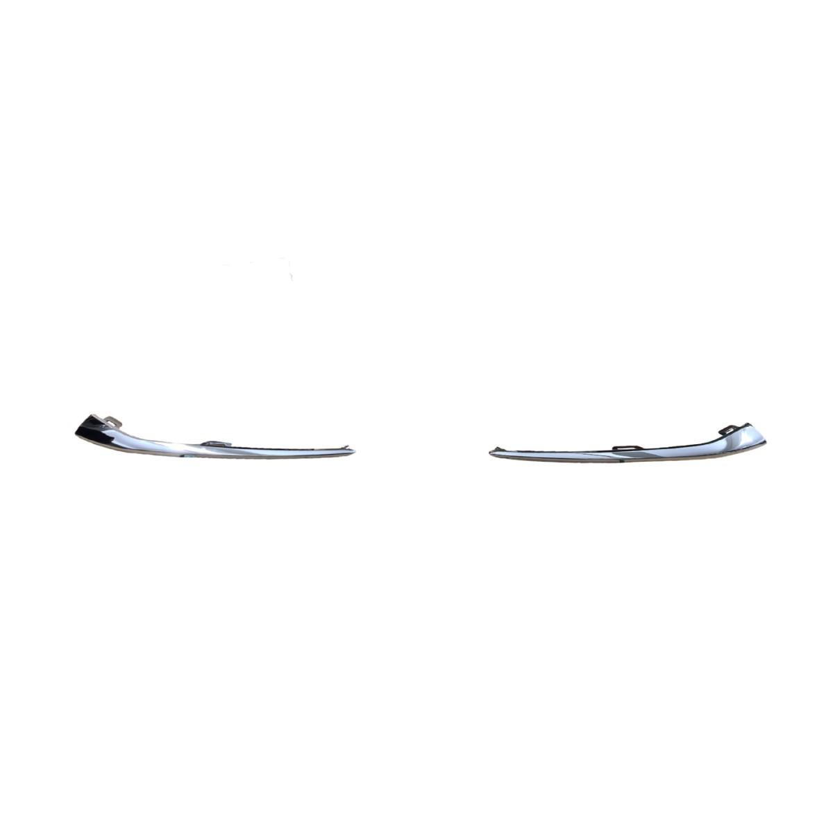 Wuling Bingo S Front Bumper Trim Strip Sticker Accessories Front Bumper Trim - Right (Chrome)