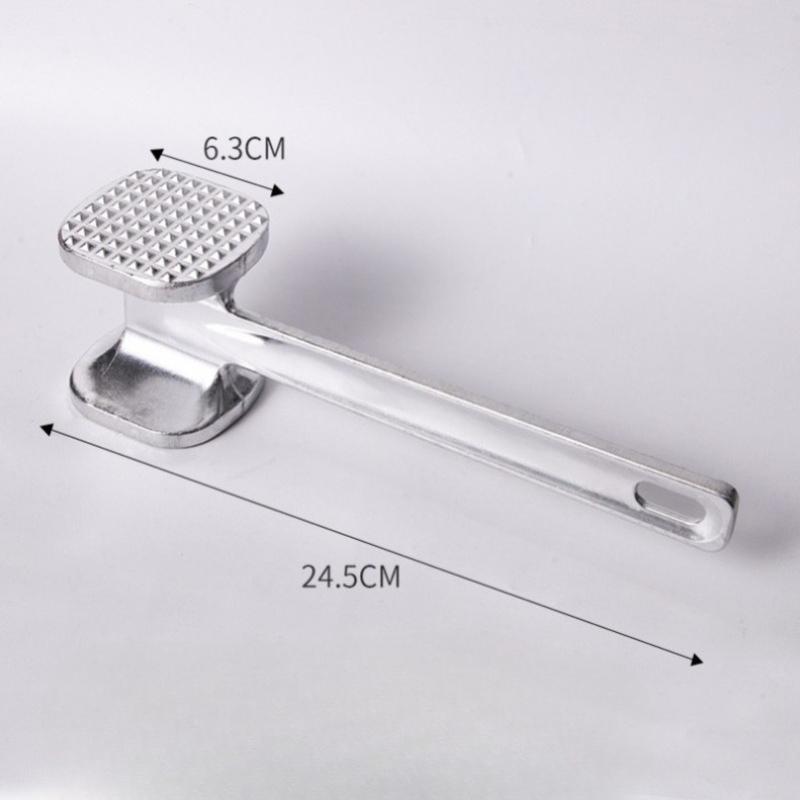 Meat tenderizing hammer tool for pounding beef, chicken, and pork | Aluminum alloy kitchen meat mallet tool
