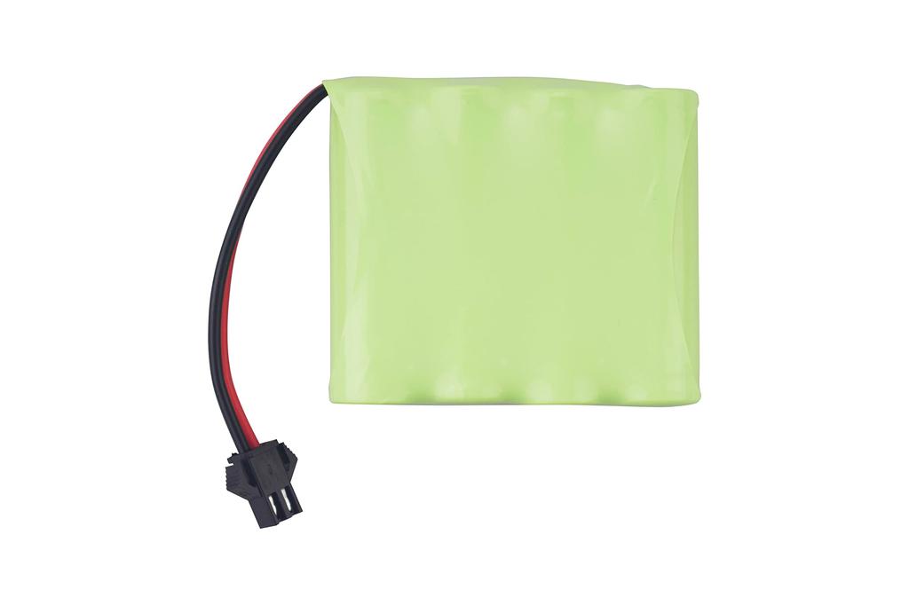 2PCS AA 4.8V 800mAh Rechargeable Remote Control Toy Car with SM2P Plug, RC Truck Stunt Car Excavator Toy Car and USB Charging Cable