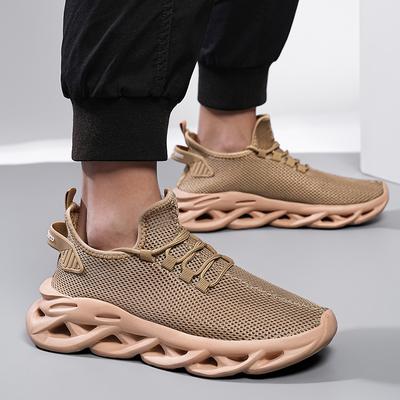 Fashion Men's Running Shoes Comfortable Sports Shoes High Quality Shock-absorbing Athletic Train Sneakers Light Sneakers Plus Size 39-48