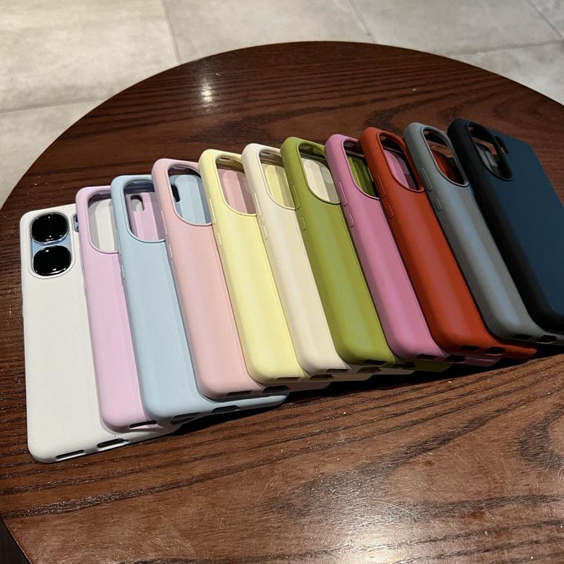 Applicable To Iqooneo1pro Mobile Phone Case, Liquid Silicone vivoS11 Simple Solid Color Anti-drop Protective Case, Advanced Sense