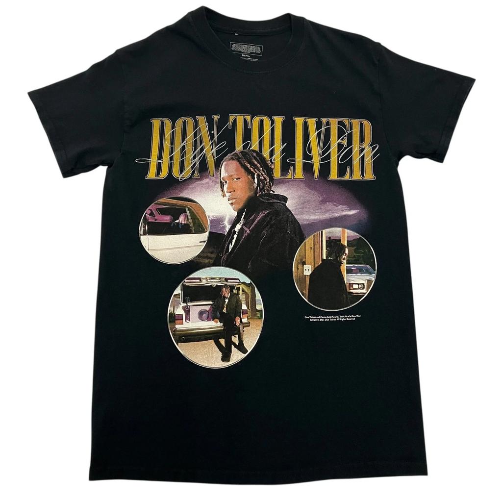 Don Toliver T Shirt Life Of A Don Tour 2021 Mens Small Black Rap Hip Hop