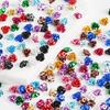 100 pezzi di testa di rosa in alluminio per gioielli, produzione di matrimoni, feste fai da te, artigianato, decorazione, perline di colore misto, decorazione per la casa