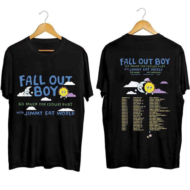 Fall Out Boy Jungen TShirt So Much For Stardust Tour 2024 Shirt MM1121 Unisex T-Shirt S