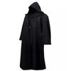 Halloween Long Black Stand Collar Cloak Retro Sci-Fi Cosplay Costume Stage Parties