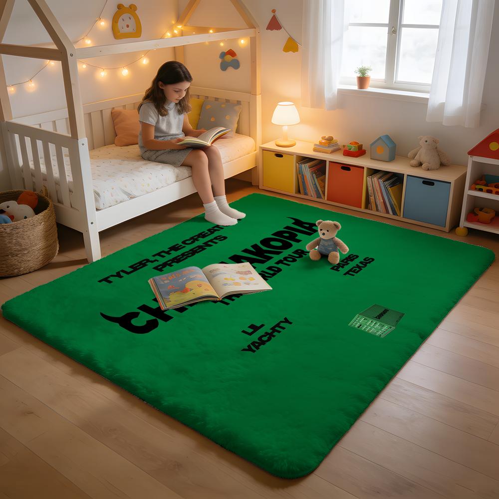 Floor Mat Soft Flannel Rug Non-Slip Absorbent Mat Bathroom Bedroom Home Decor CHROMAKOPIA like Him Hip Pop Artist Rapper Music