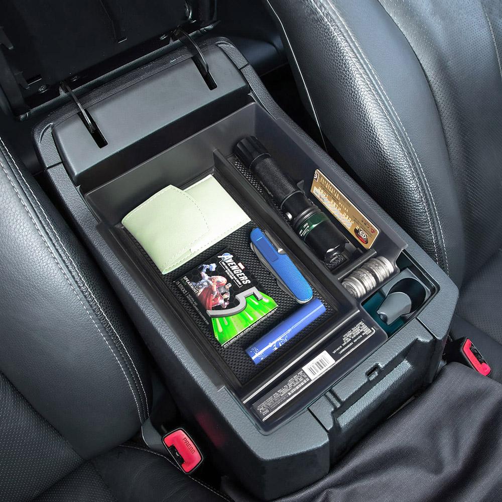 SixthSmoy Center Console Organizer for Toyota 4Runner 2010-2025 2025 2025 Accessories, Armrest Glove Box Storage Insert Tray