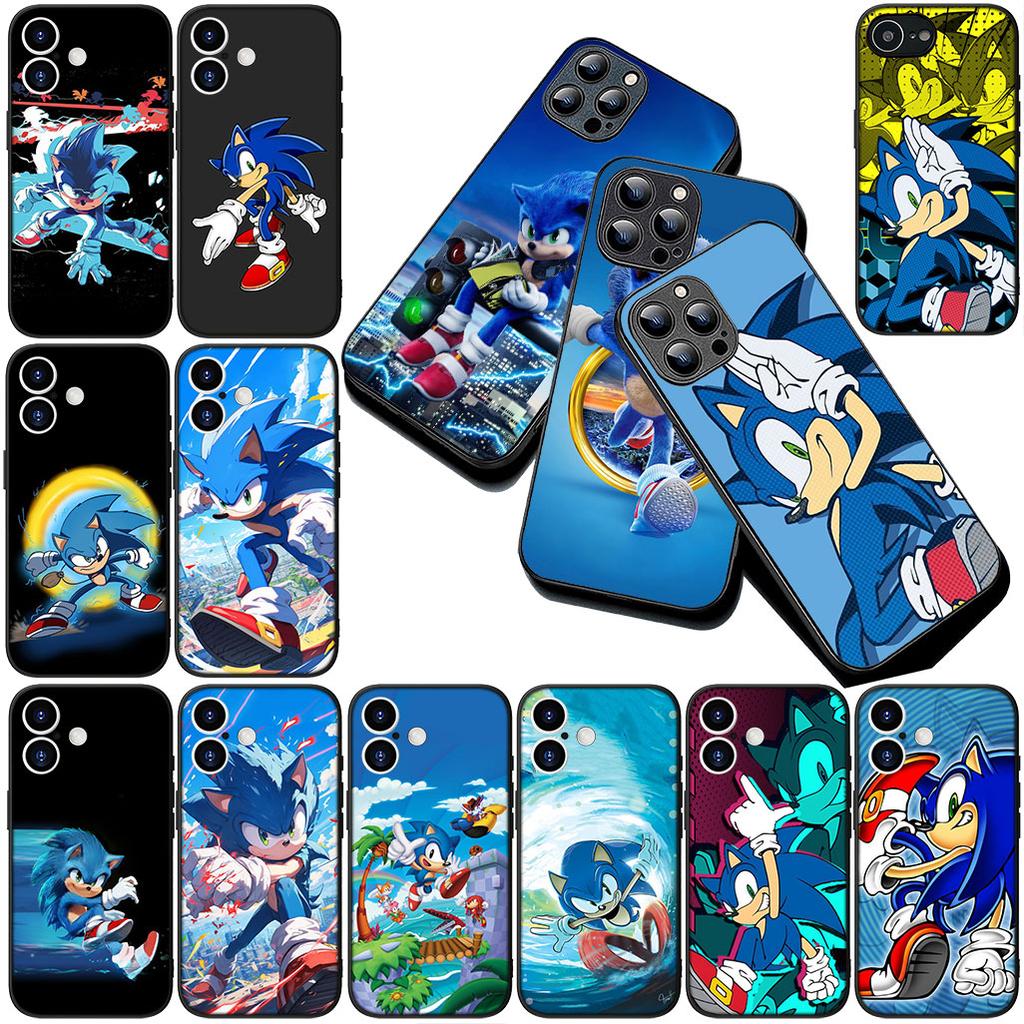 Hedgehog S-Sonics-Poster Phone Case for Xiaomi Redmi 15 15C A3 A4 A5 9A 9C NFC Note 9 8 9T 8T Pro Protective Cover
