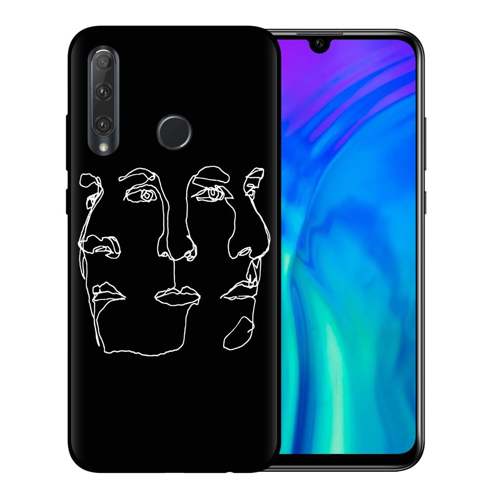 

Забавный чехол с изображением абстрактного поцелуя для Huawei Honor 10 20 Lite Pro 10i 8X 8C 9X Pro P30 Lite, мягкий силиконовый чехол для телефона P30 Pro