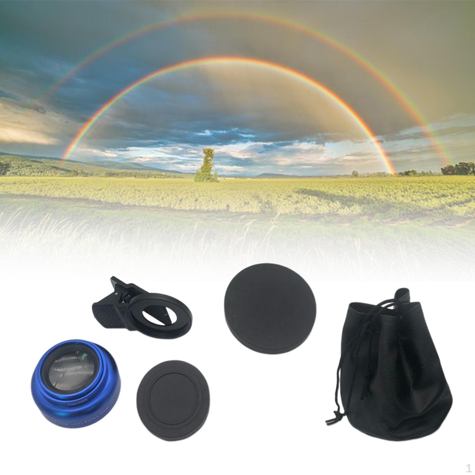 Phone Camera Lens Kit, 0.45 Wide Angle Professional Portable Kit Micro for Tablet