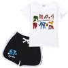 9191 Kids Steal a Brainrot 67 Top shorts Sport Tracksuit Set
