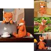 Cute Orange Fox Plush Toy For Girls Perfect Birthday Gift Soft And Huggable 15cm/33cm/42cm/65cm