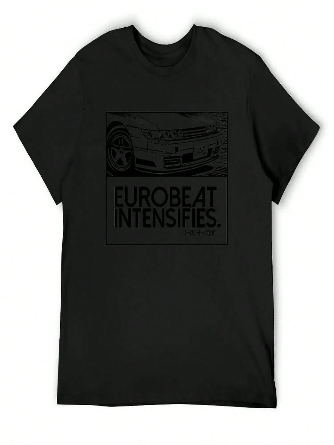 EUROBEAT INTENSIFIES - SILVIA S13 _ Sileighty T-Shirt Vintage Anime Shirt Heavyweights Shirts unisex Graphic S разноцветный