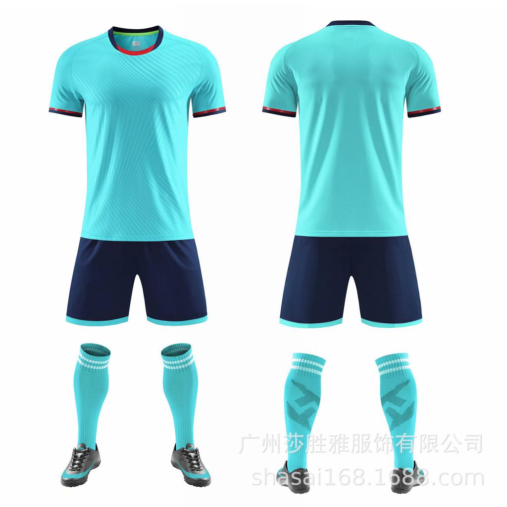 Soccer Uniform Set, Adult Children'S Soccer Training Suit, Student Team Uniform, Outdoor Running Suit