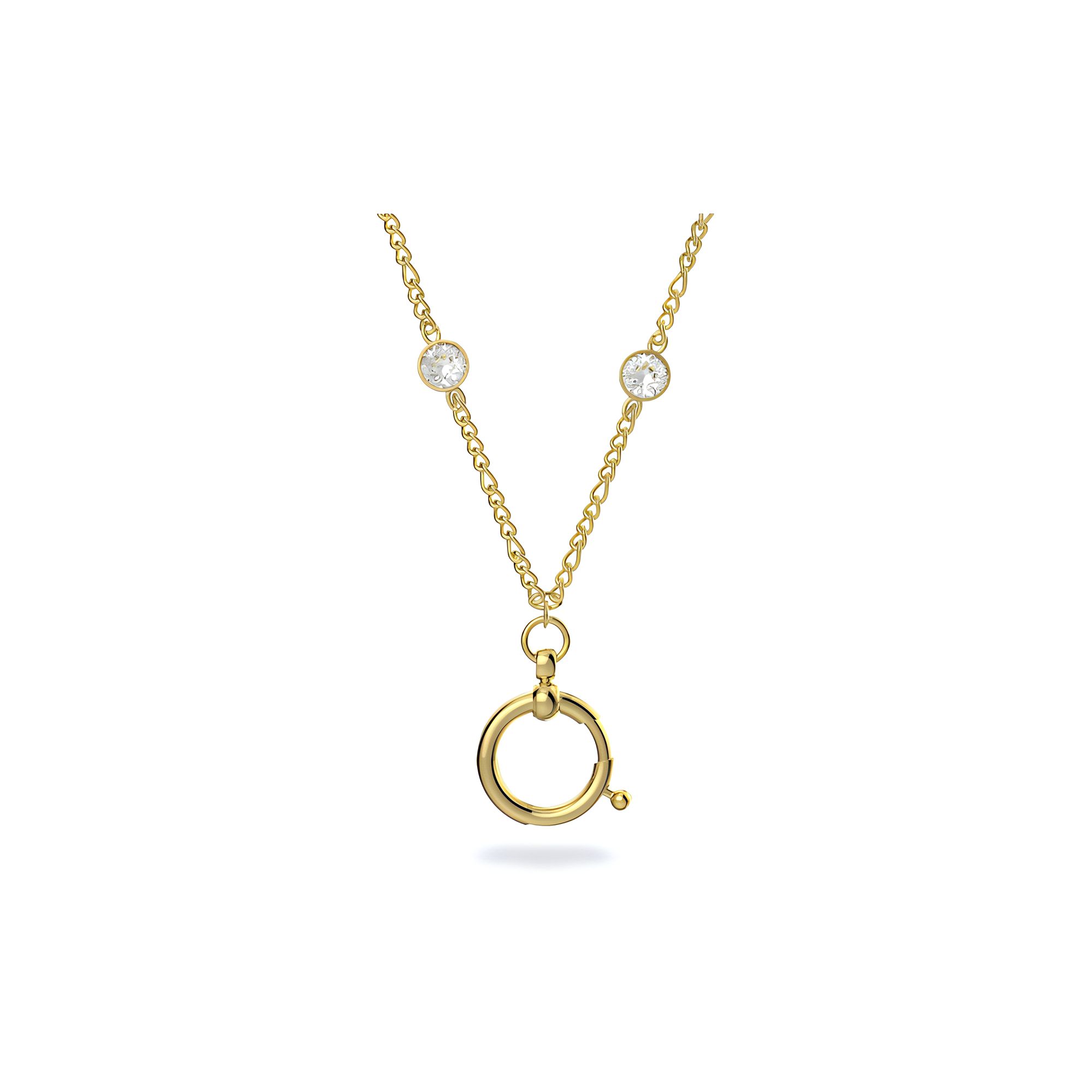 Swarovski Curiosa Elegant Gold-Tone Imitation Crystal Necklace Women necklace 5629491 Gold,F