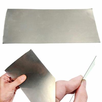 0,3 mm Dikte Puur Nikkelplaat 0,3 mm X 100 X 200 mm