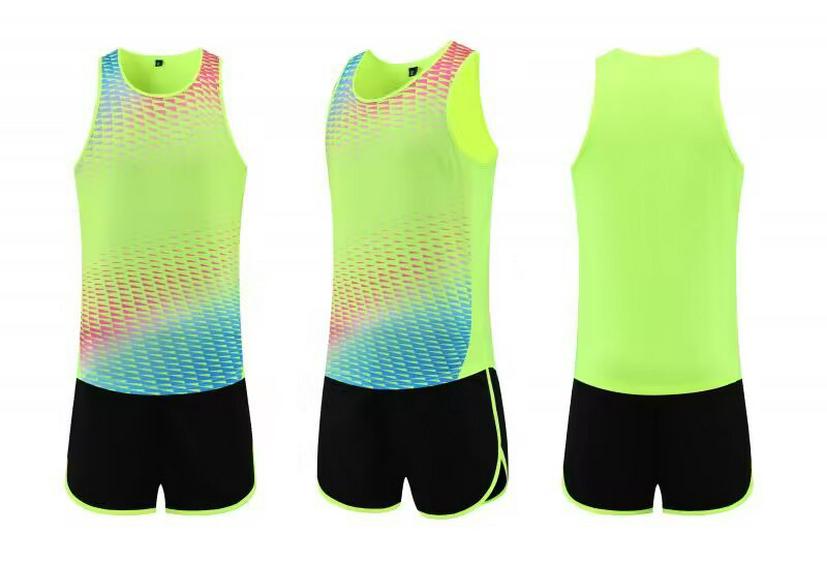 Unisex schnelltrocknende schweißableitende Leichtathletik-Teamuniform-Sets für die Schule und das Marathon-Training