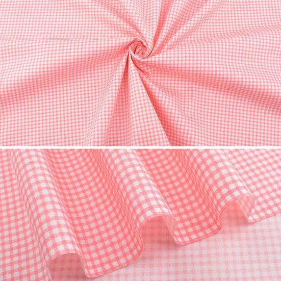 1 Set Beautiful Flower Printed Patchwork Cloth Elegant Eye-catching Fabric Sewing Cloth for Home