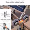 Foldable Stair Climbing Shopping Cart