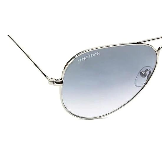 Fastrack Mens Aviator UV Protected Sunglasses - M165GY20G (Blue_Free Size) - Pack of 1