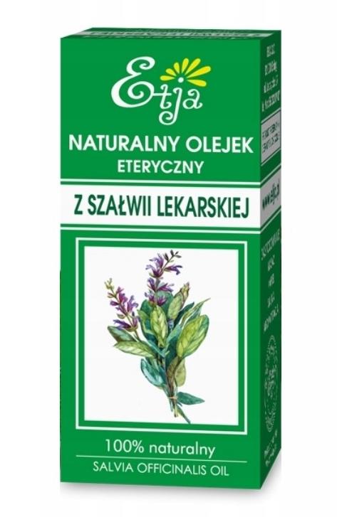Etja Premium Clary Sage Essential Oil 10ml - Therapeutic Grade for Aromatherapy
