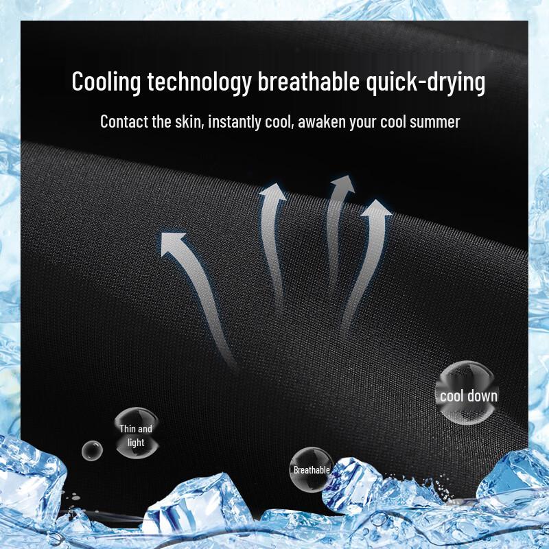 Warrior Men's Summer Quick-Dry Ice Silk Joggers