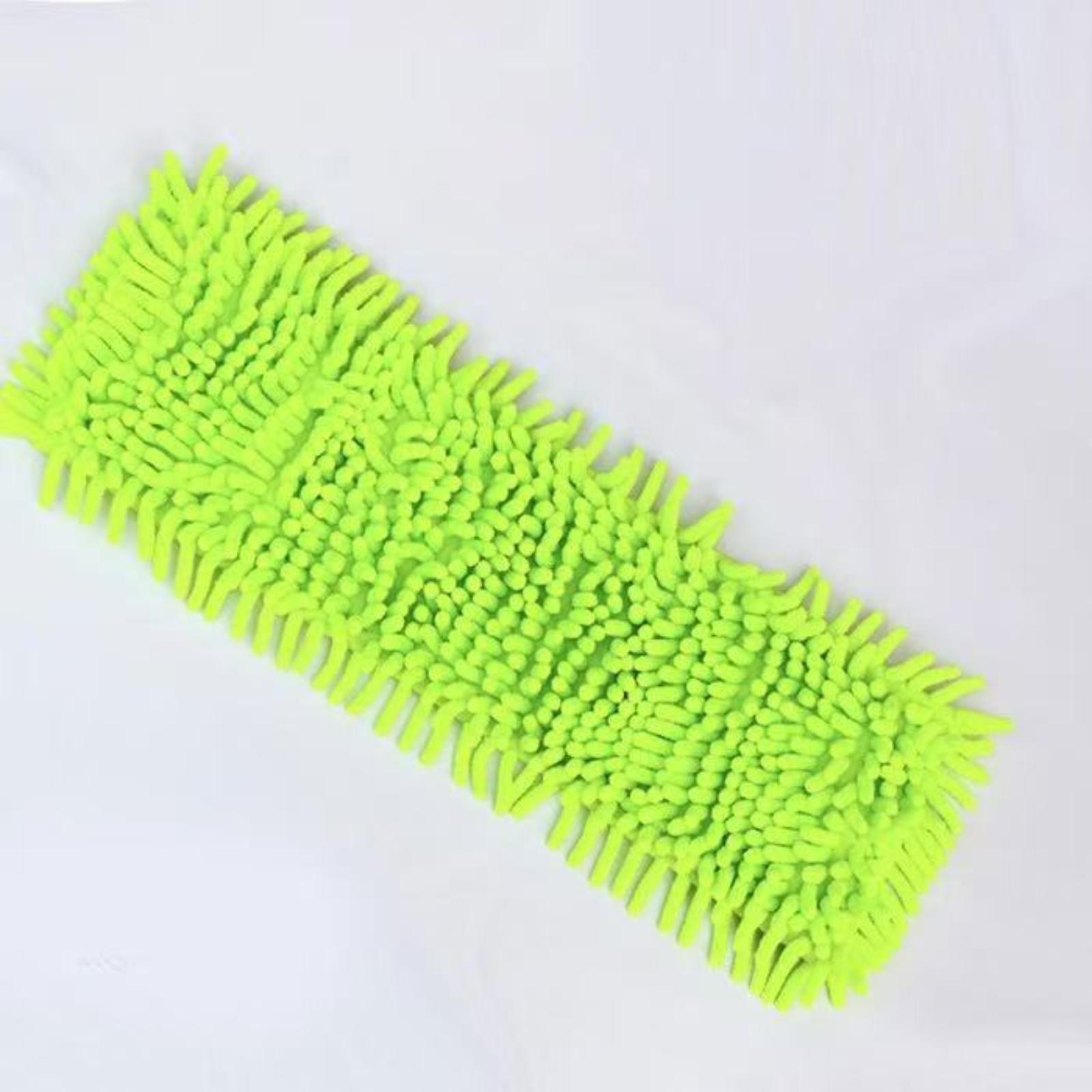 

Chenille Mop Pad: Hand-Free Flat Mop Replacement Pad For Lazy Home Use (Removable And Washable) One Size