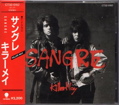 CD KILLER MAY - Sangre CT325162 Eastworld 1989 Japan Rock Gebraucht