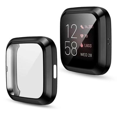 All-inclusive  Electroplating Watch  Protective  Case Smart Watch Accessories For Fitbit Versa 2