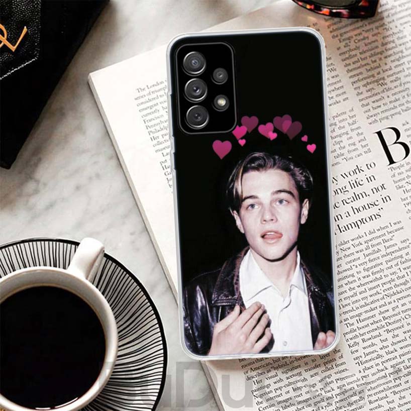 Leonardo Dicaprio Young Phone Case For Samsung Galaxy A15 A14 A54 A13 A53 A12 A52S A55 A22 A23 A24 A32 A33 A34 A25 A35 A03S A04S