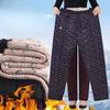 Cotton Pants Women's Winter Pants Increase Loose and Thickened Mother Plus Velvet Cotton Pants