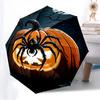 1pc Halloween Pumpkin, Spider Automatic Folding Umbrella - Compact 8-Rib Design,Perfect Gift for Friends & Family yy250926011