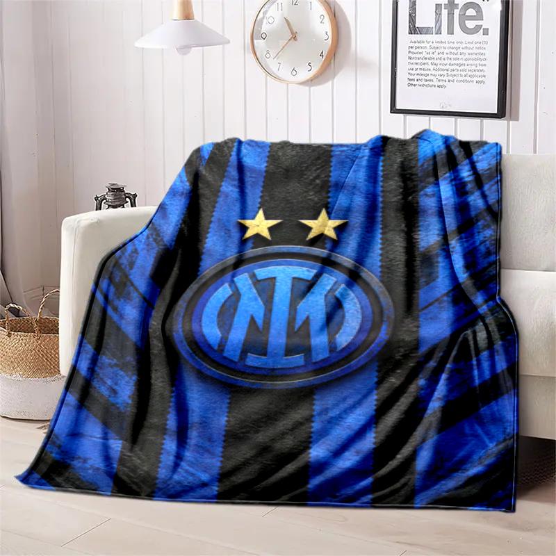 Famous F.C. Internazionale Milano football player Lautaro Martínez blanket Soft four season home bed office travel outdoor warm blanket L12