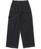 NOT4NERD Oxford Fatigue Baggy Pants - Black