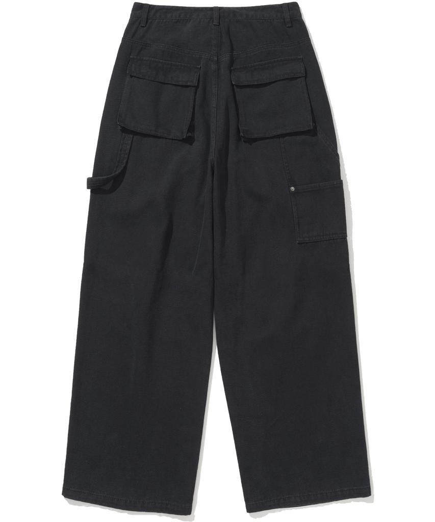 NOT4NERD Oxford Fatigue Baggy Pants - Black