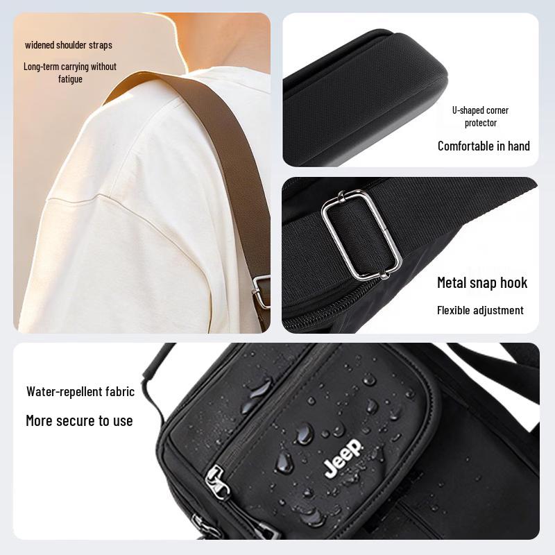 JEEP Men's Crossbody Shoulder Bag