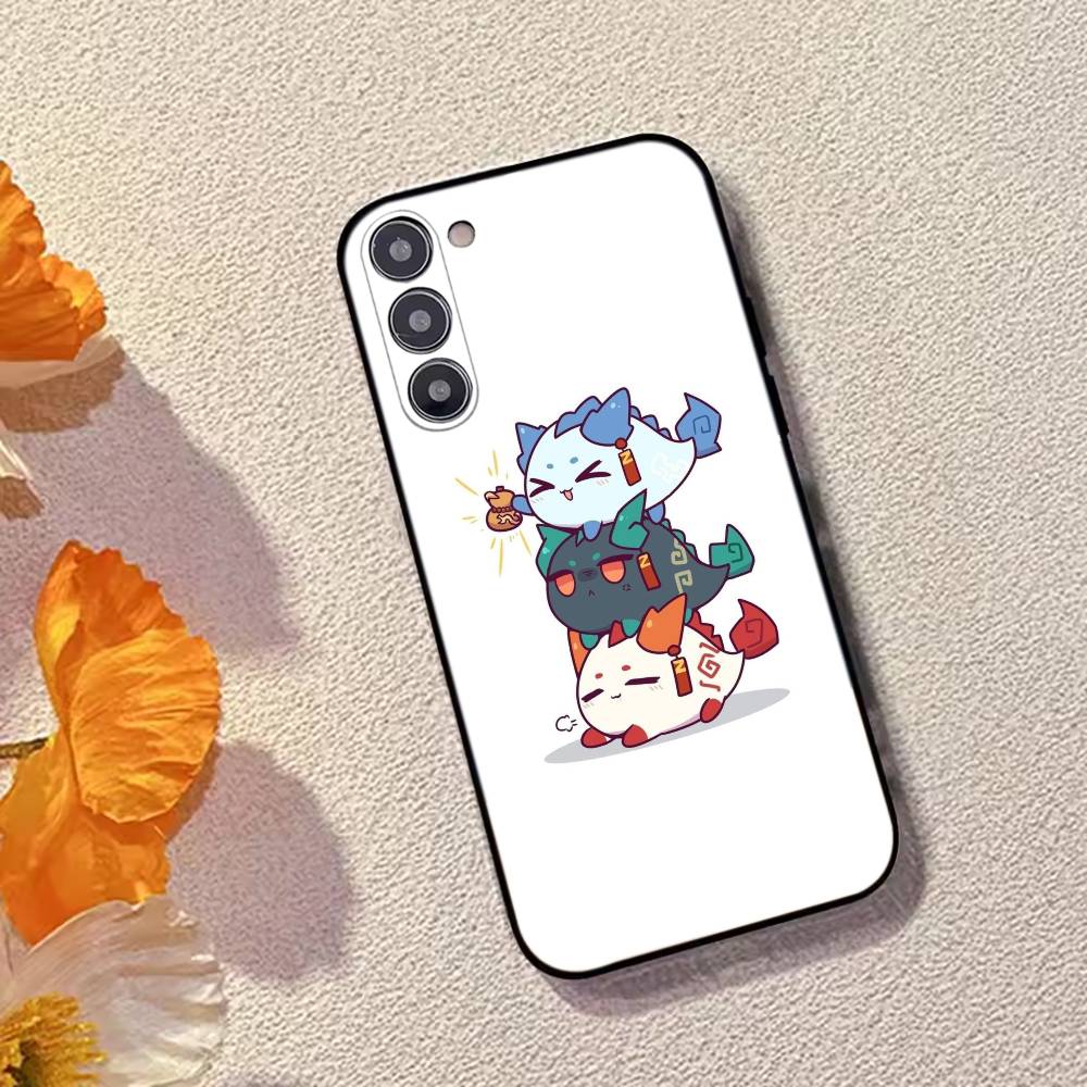 Game Arknights Phone Case For Samsung Galaxy A73,A72,A71,A70,A53,A52,A51,Others Soft Black Cover